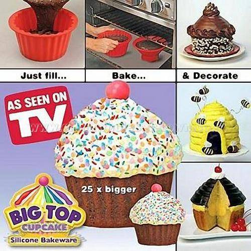 BIG TOP CUPCAKE!!!! AS SEEN ON TV