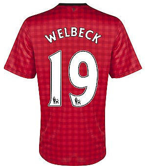 MANCHESTER UNITED HOME 2012- WELBECK (LARGE)