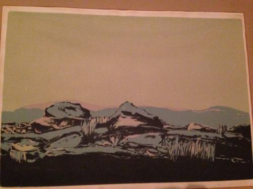 Stunning and rare find Chris Spies 1975 Lithograph Signed and Numbered. Value R8500