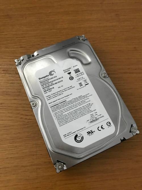 2 TB Seagate Hard Drive