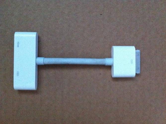 iPad/iPhone HDMI adapter