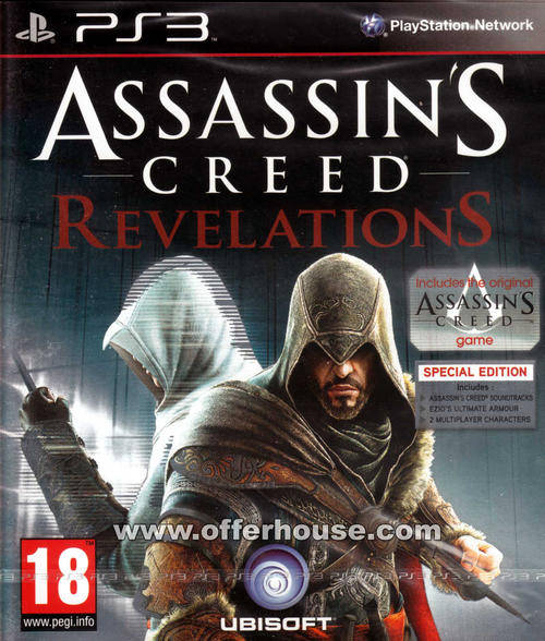 PS3 Assassins Creed Revelations - Special Edition! Hardly Played! Includes Assassins Creed 1!