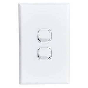 Modern Single Lever Plastic Light Switches