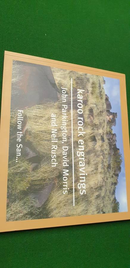 Karoo rock engravings. Follow the San...  John Parkington, David Morris and Neil Rusch.