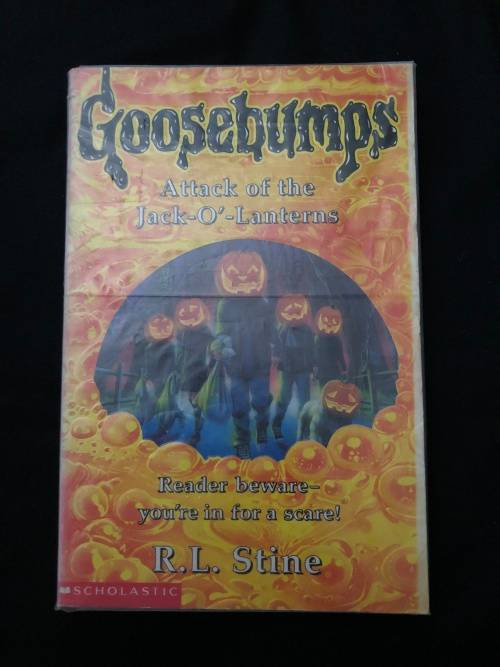 Attack of the Jack-O-Lanterns, Goosebumps No 48. R. L. Stine.