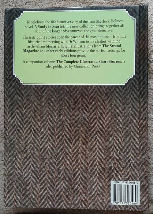 Sherlock Holmes: The complete illustrated novels  Author: Sir Arthur Conan Doyle