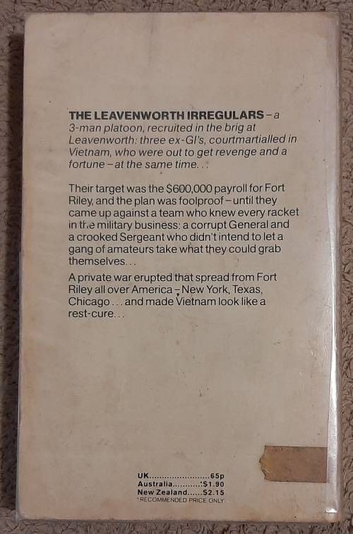 The Leavenworth Irregulars  Author: William D. Blankenship