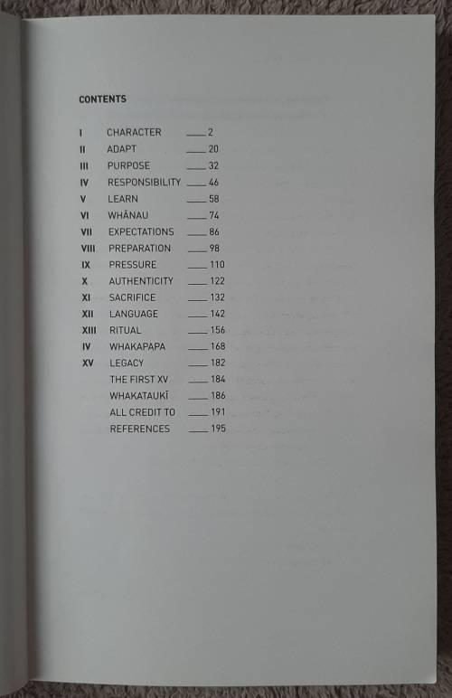 Legacy: 15 Lessons in Leadership  Author: James Kerr