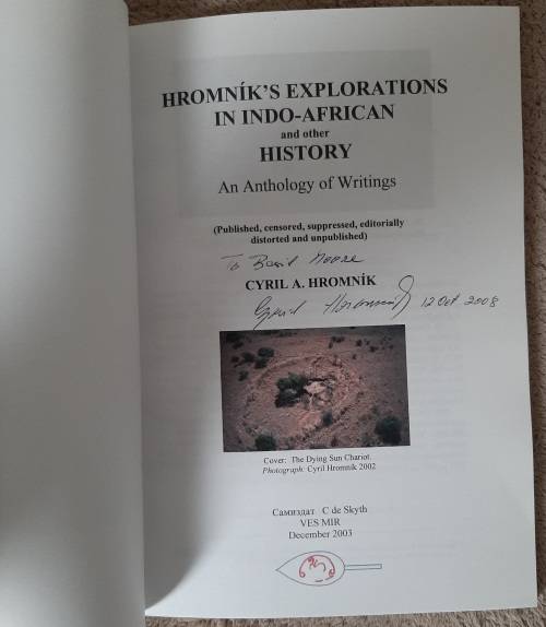 Hromník`s Explorations in Indo-African and other History - Author: Cyril A. Hromník