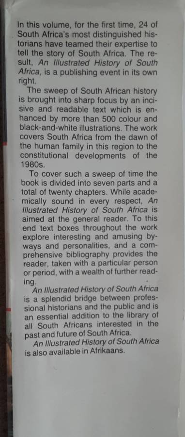 An Illustrated History of South Africa - Author/Editor: Trewhella Cameron