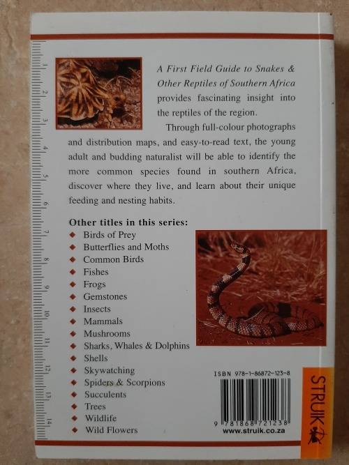 Sasol First Field Guide to Snakes and Other Reptiles of Southern Africa - Author: Tracey Hawthorne