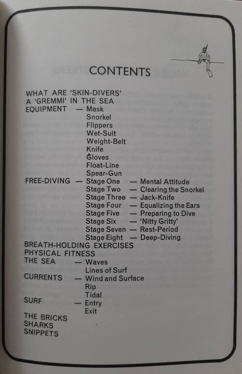 So you want to be a Skin Diver By Laurie Plumridge