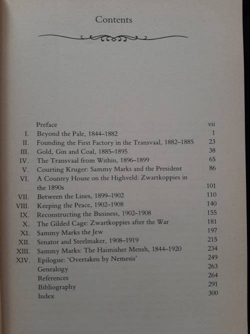 Sammy Marks: `The Uncrowned King of the Transvaal` By Richard Mendelsohn