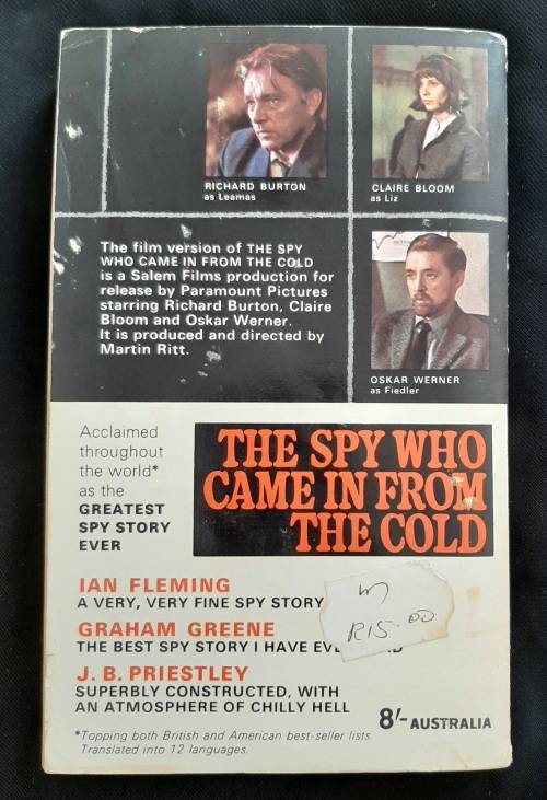The Spy Who Came in from the Cold by John Le Carre