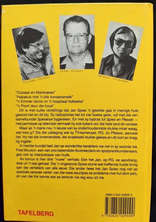 Spies op sy stukke by Jan Spies