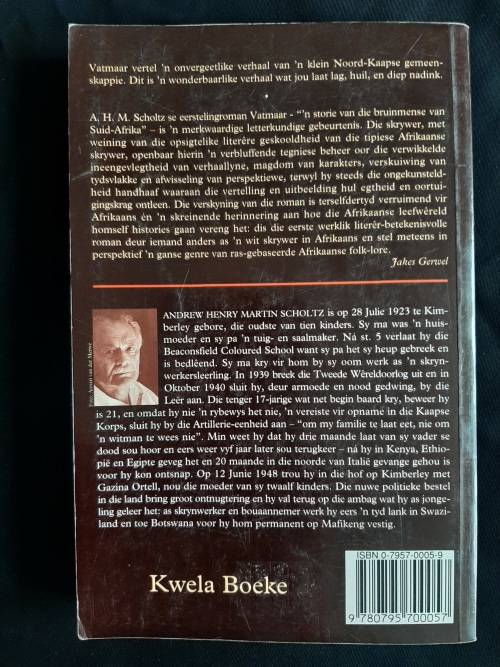 Vatmaar:`n Lewendige verhaal van `n tyd wat nie meer is nie by A.H.M. Scholtz