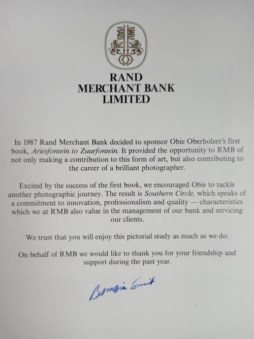 Southern Circle by Obie Oberholzer