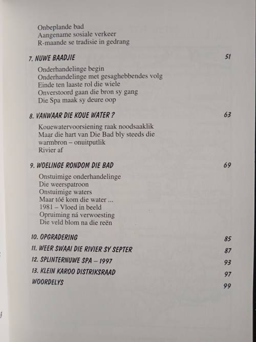 Die Bad se Storie: Calitzdorp Spa by Aletta Hanekom