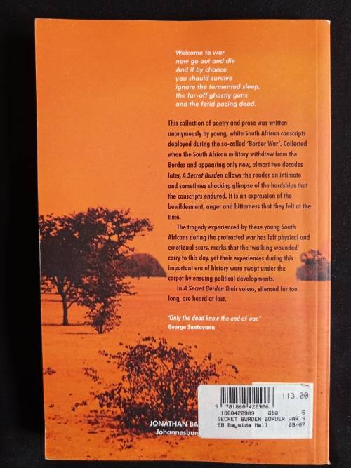 A Secret Burden - Edited by Karen Batley