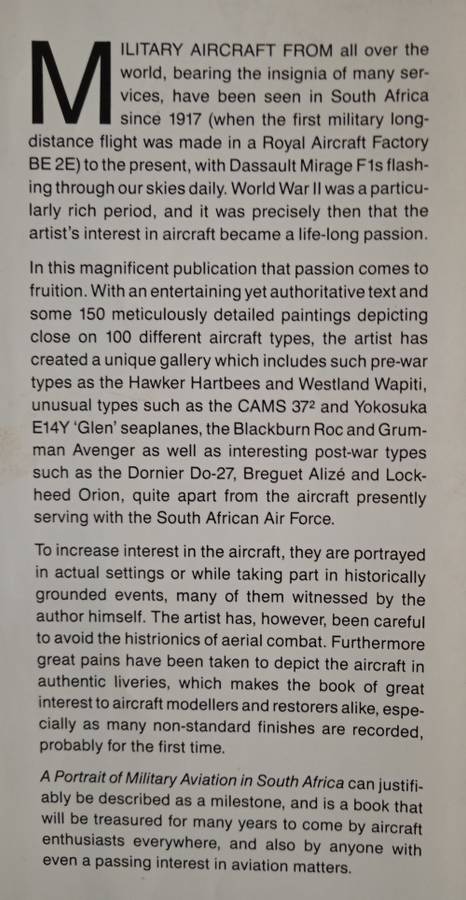 A Portrait of Military Aviation in South Africa by Ron Belling
