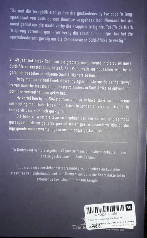 Op Die Man Af - Freek Robinson