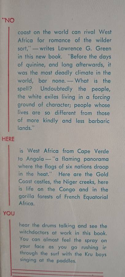 Under the Sky Like Flame by Lawrence G. Green