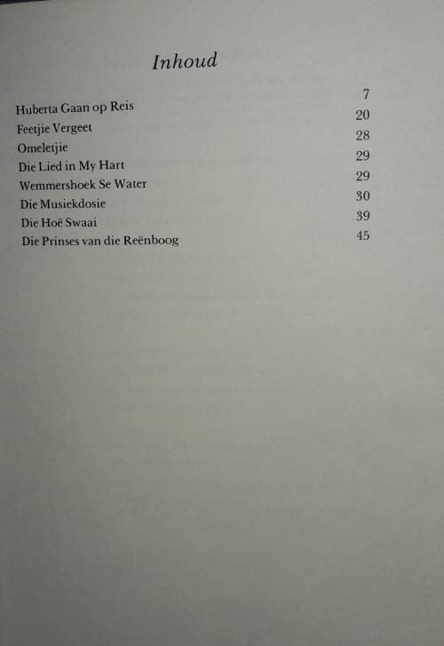 Huberta Gaan Op Reis - Pieter W Grobbelaar