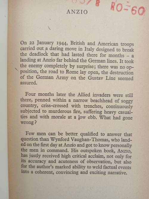 Anzio by Wynford Vaughan-Thomas
