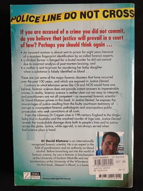 Justice Denied by David Klatzow
