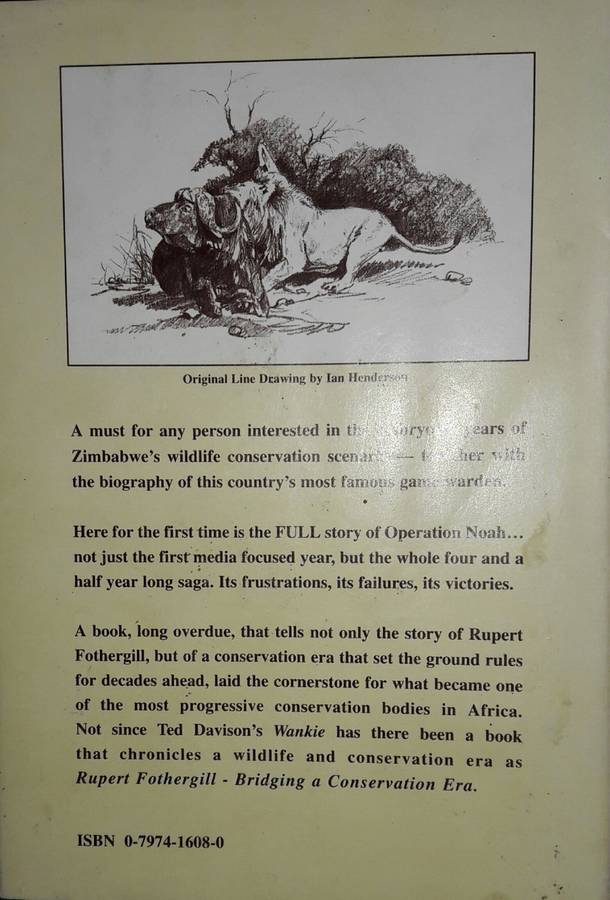 Rupert Fothergill. Bridging a conservation era  - Keith Meadows