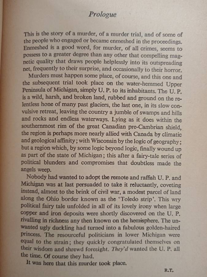 Anatomy of a Murder by Robert Traver