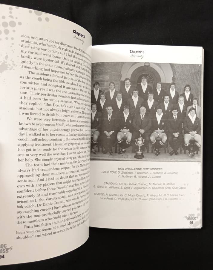 Doc Moss My Life in Rugby