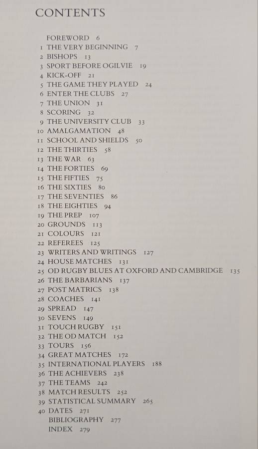 Bishops Rugby A History by Paul Dobson