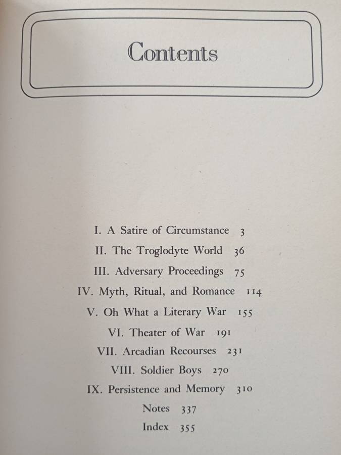 The Great War & Modern Memory by Paul Fussell