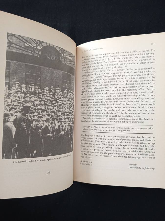 The Great War & Modern Memory by Paul Fussell