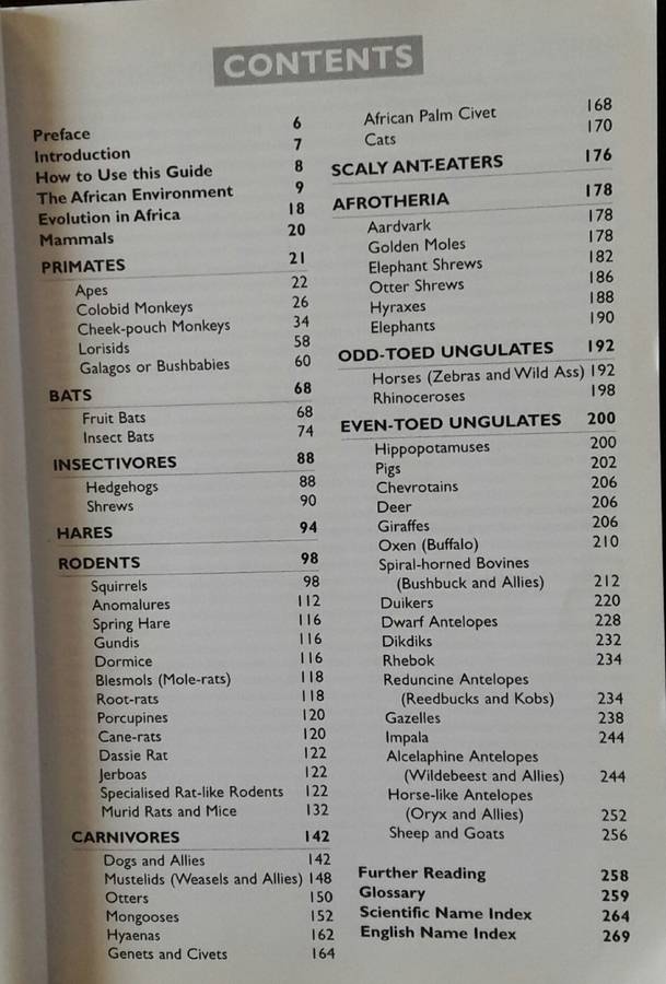 The Kingdon Pocket Guide To African Mammals - Jonathan Kingdon