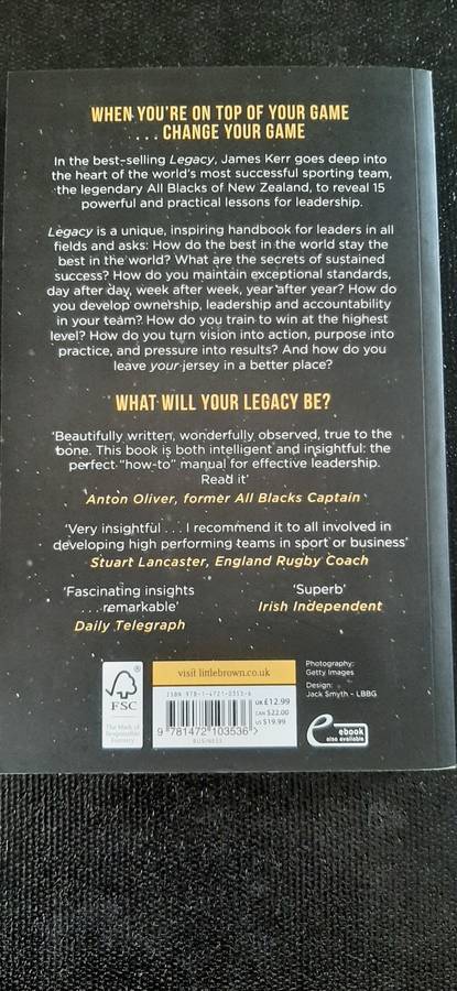 Legacy by James Kerr