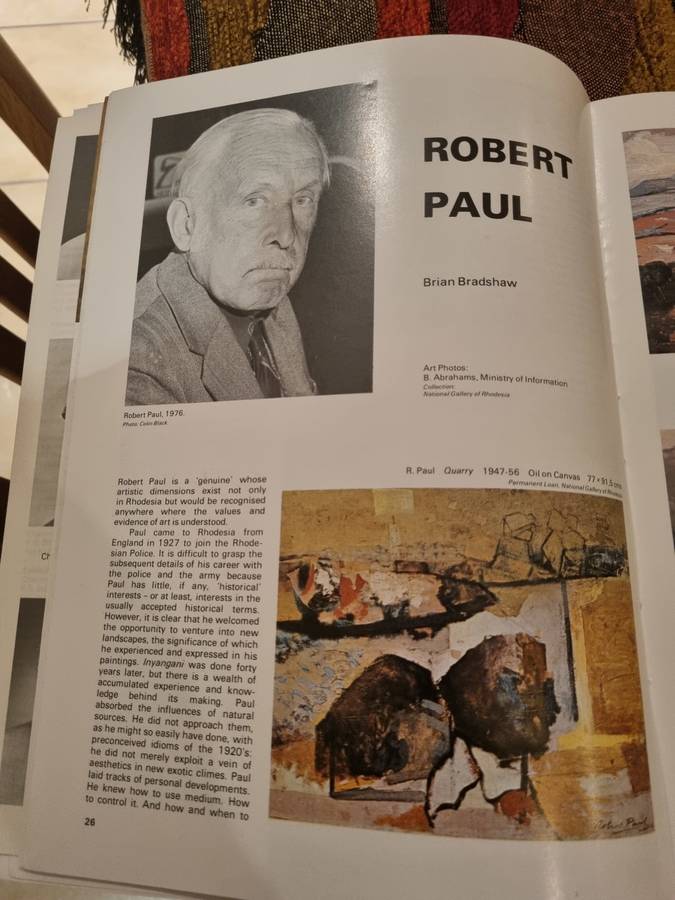 Arts Rhodesia. No. 1, 1978, Annual.