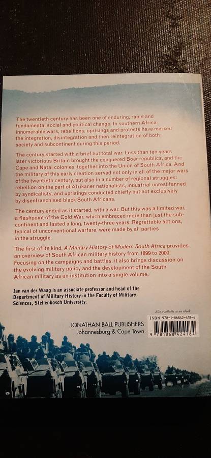 A Military History of Modern South Africa by Ian van der Waag (Signed by author)