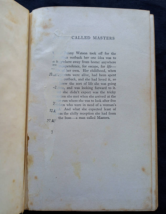 A man called Masters by Lucy Walkers