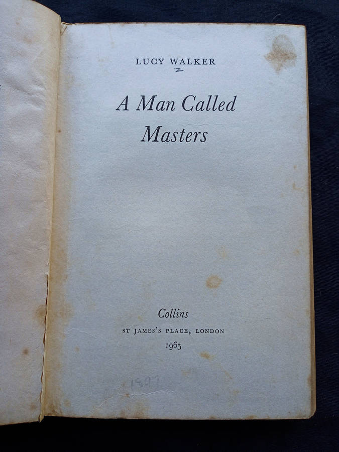 A man called Masters by Lucy Walkers