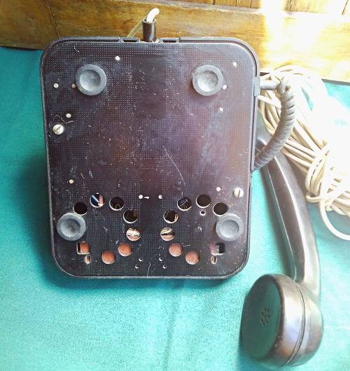 Bakelite landline telephone