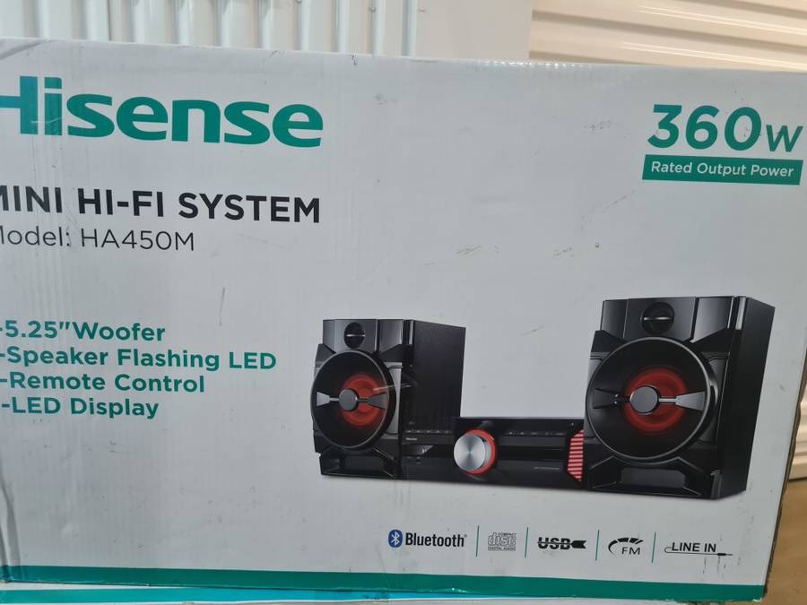 HISENSE HA450M 360W BLUETOOTH HIFI SYSTEM