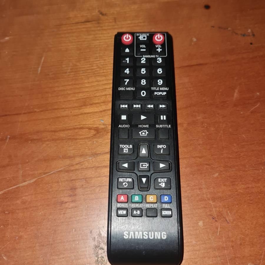 SAMSUNG ORIGINAL BLU-RAY DVD REMOTE CONTROL