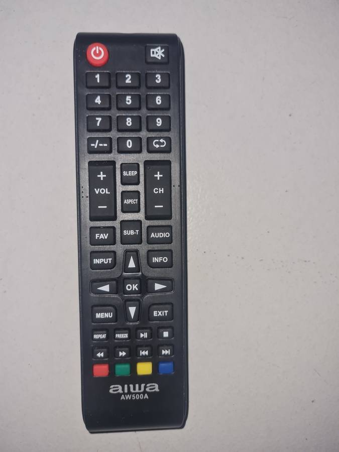 AIWA AW500A REMOTE CONTROL
