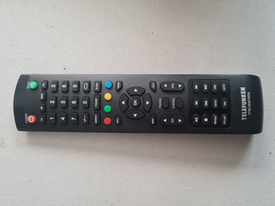TELEFUNKEN TPM-600FHDA REMOTE CONTROL