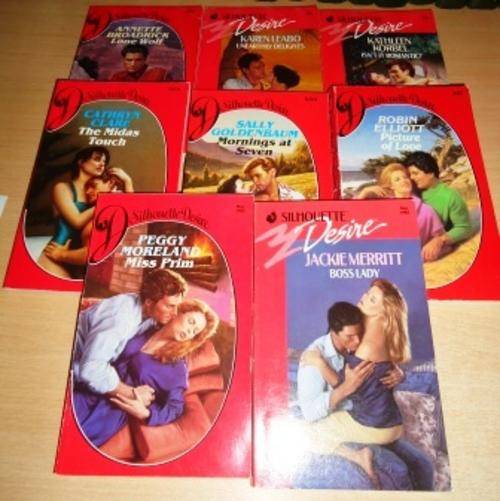 Bulk lot Silhouette Desire romance books - 8 books