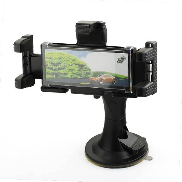 Electromann SA - Large Car Windshield Mount Holder with Vacuum Base for GPS, PDA