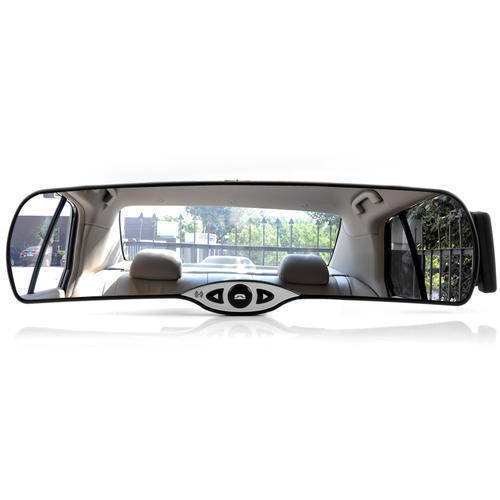 Electromann - Bluetooth Rearview Car Mirror - Ultra Thin, Caller ID Display, FM Transmitter - C175