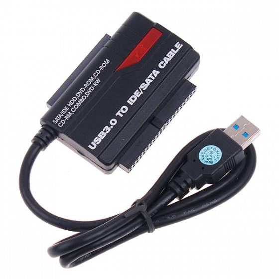 USB 3.0 2.0 to HD HDD SATA IDE Adapter Converter Cable